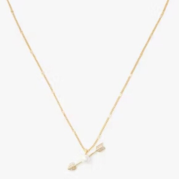 Kate Spade Love Game Arrow Pendant NWT - Picture 1 of 2